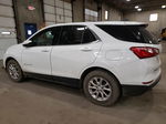 2018 Chevrolet Equinox Lt White vin: 3GNAXJEV9JS583437