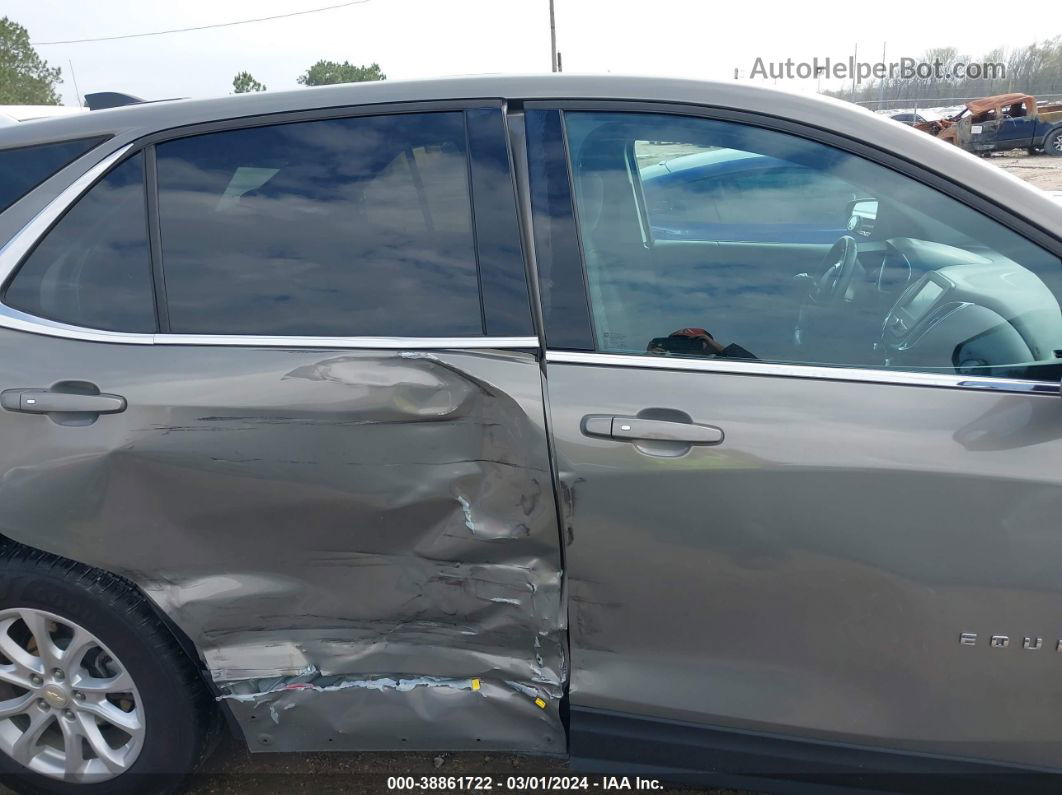 2018 Chevrolet Equinox Lt Gray vin: 3GNAXJEVXJL117574