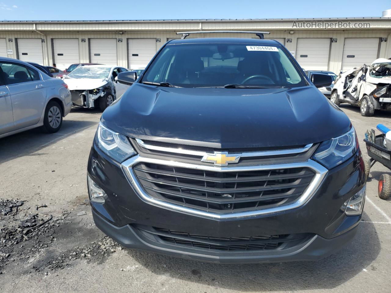 2018 Chevrolet Equinox Lt Black vin: 3GNAXJEVXJL130048