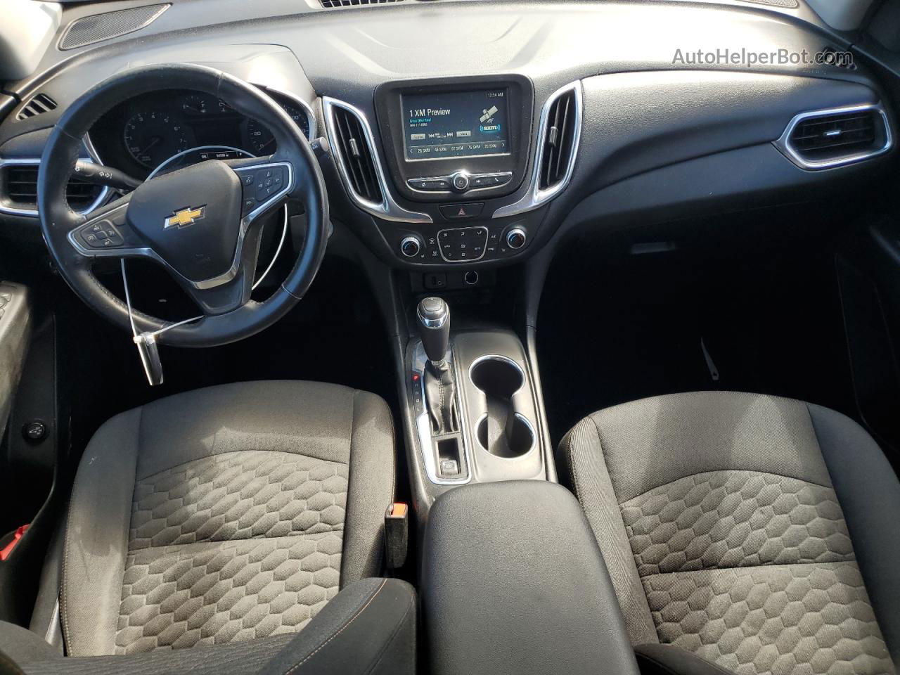 2018 Chevrolet Equinox Lt Black vin: 3GNAXJEVXJL130048