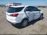 2018 Chevrolet Equinox Lt White vin: 3GNAXJEVXJS565836