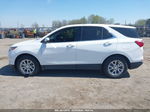 2018 Chevrolet Equinox Lt White vin: 3GNAXJEVXJS565836