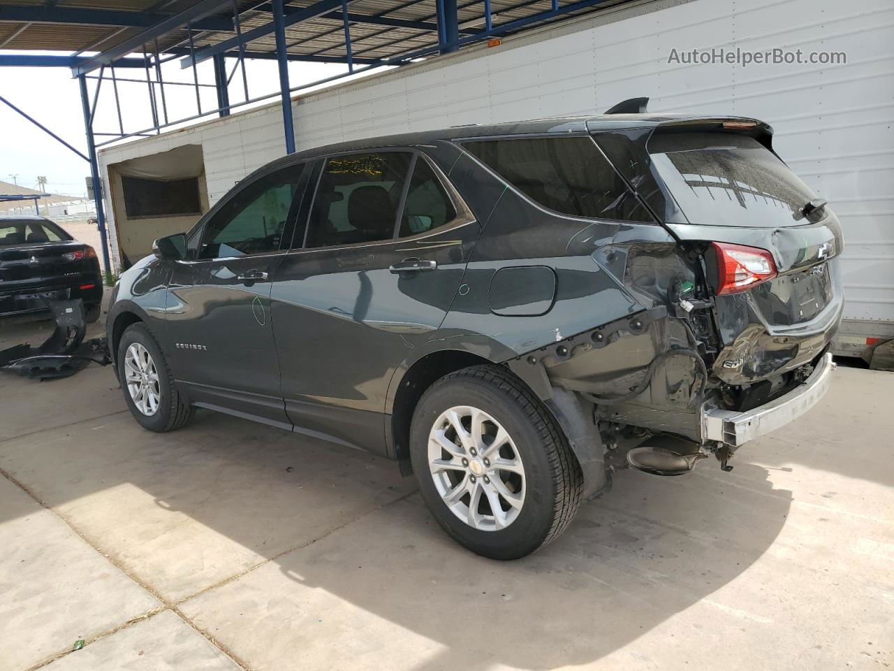 2018 Chevrolet Equinox Lt Gray vin: 3GNAXJEVXJS568560