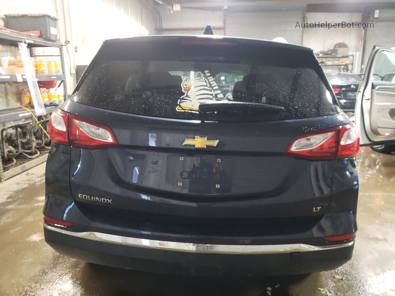 2018 Chevrolet Equinox Lt Blue vin: 3GNAXJEVXJS599565