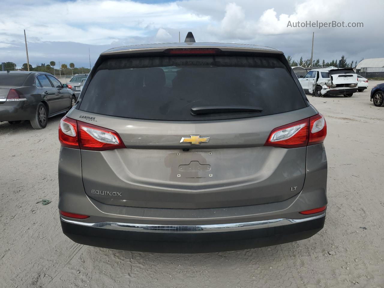 2018 Chevrolet Equinox Lt Gray vin: 3GNAXJEVXJS610368