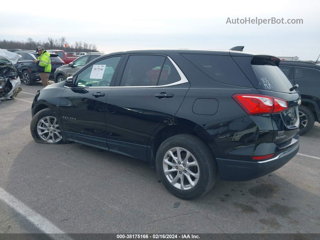 2019 Chevrolet Equinox Lt Black vin: 3GNAXJEVXKL322703