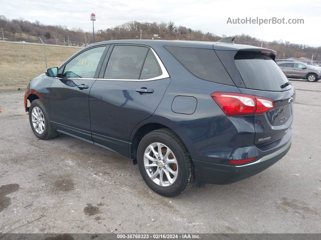 2019 Chevrolet Equinox Lt Blue vin: 3GNAXKEV0KL105389