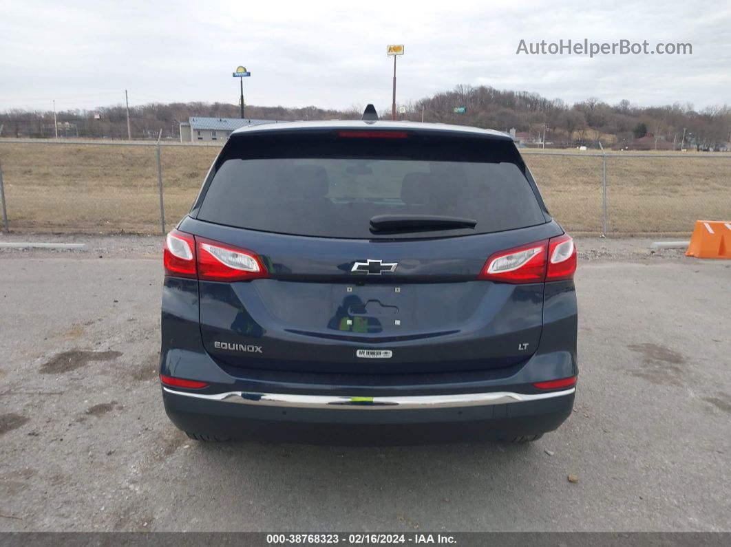 2019 Chevrolet Equinox Lt Синий vin: 3GNAXKEV0KL105389