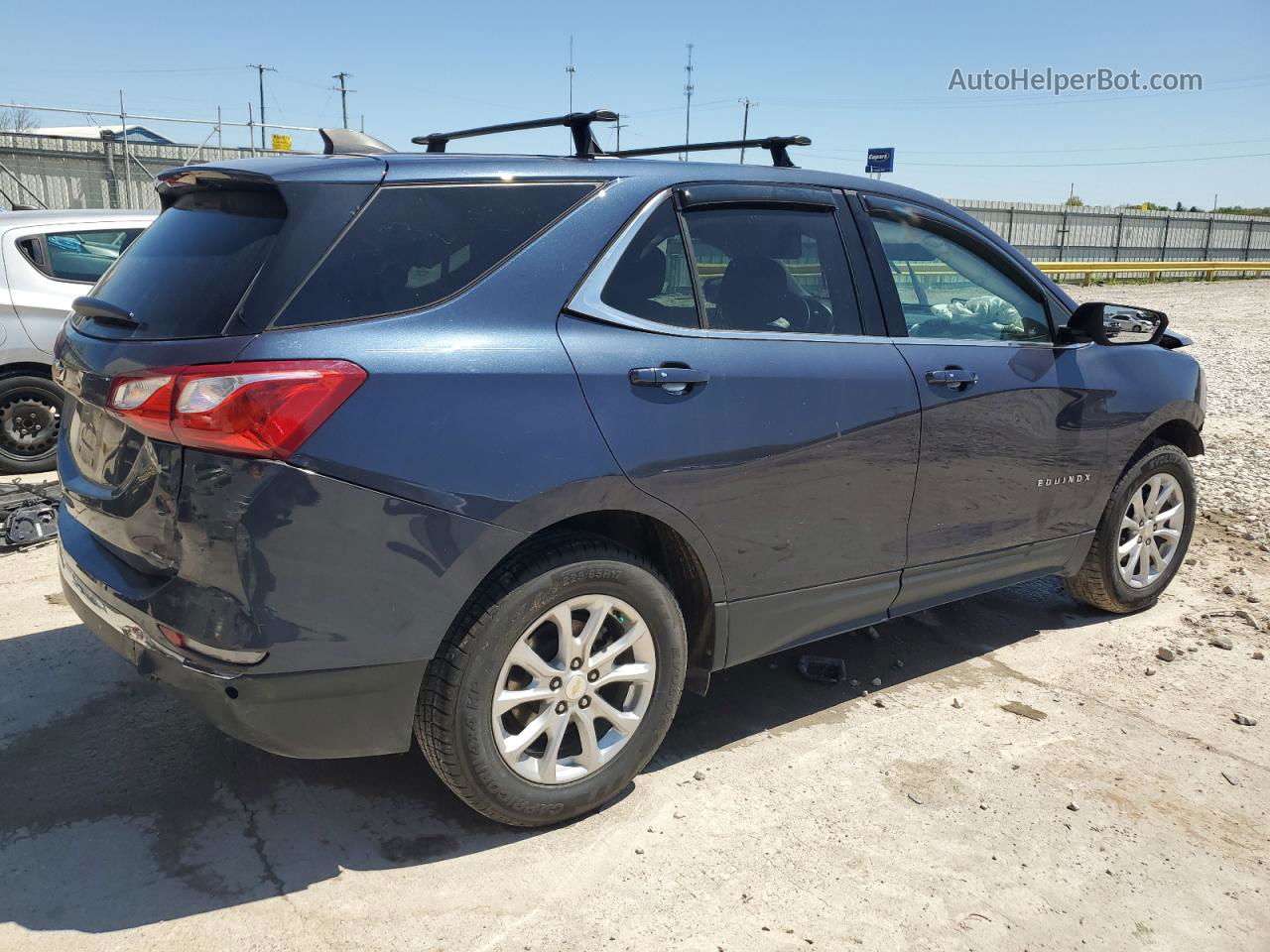 2019 Chevrolet Equinox Lt Blue vin: 3GNAXKEV0KL107014