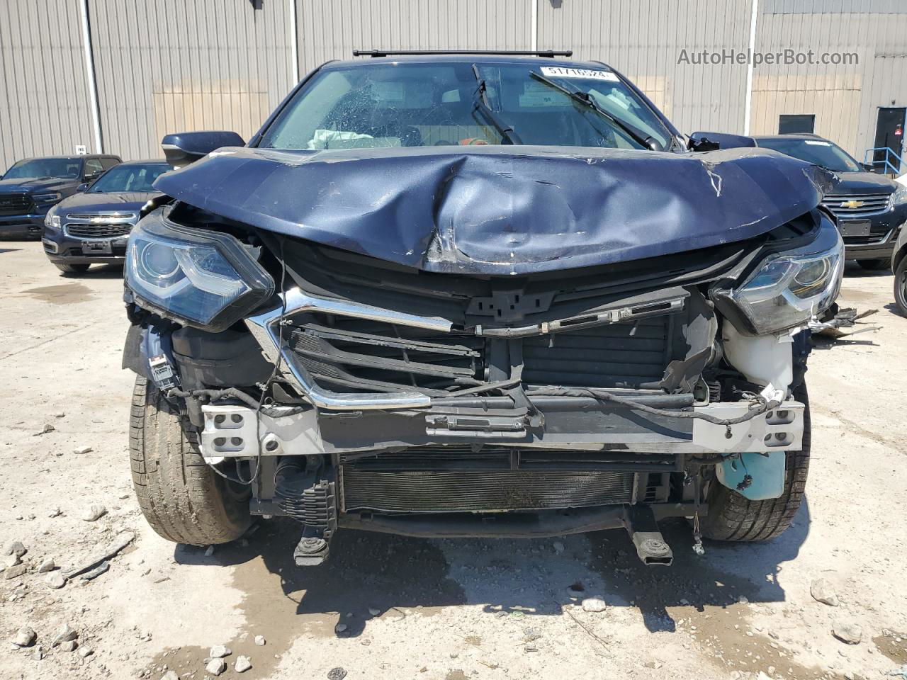 2019 Chevrolet Equinox Lt Blue vin: 3GNAXKEV0KL107014