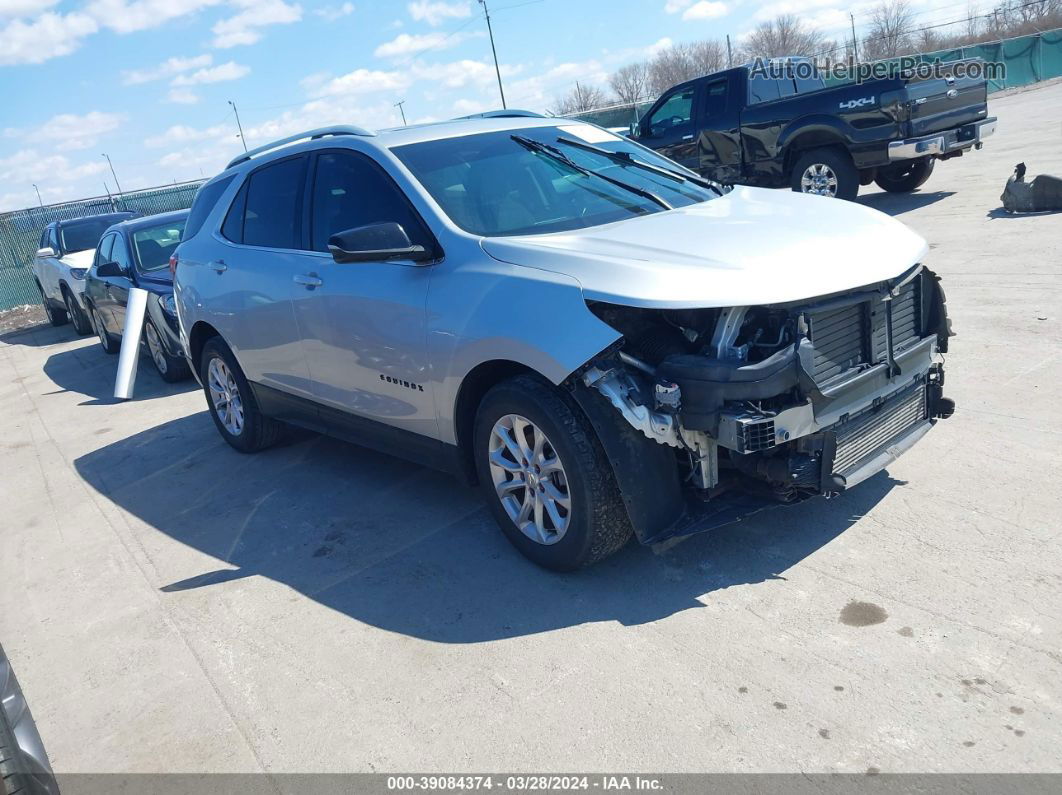 2019 Chevrolet Equinox Lt Silver vin: 3GNAXKEV0KS552844