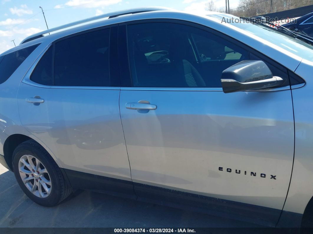 2019 Chevrolet Equinox Lt Silver vin: 3GNAXKEV0KS552844