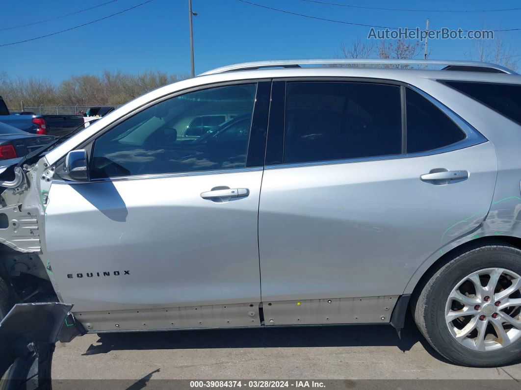 2019 Chevrolet Equinox Lt Silver vin: 3GNAXKEV0KS552844