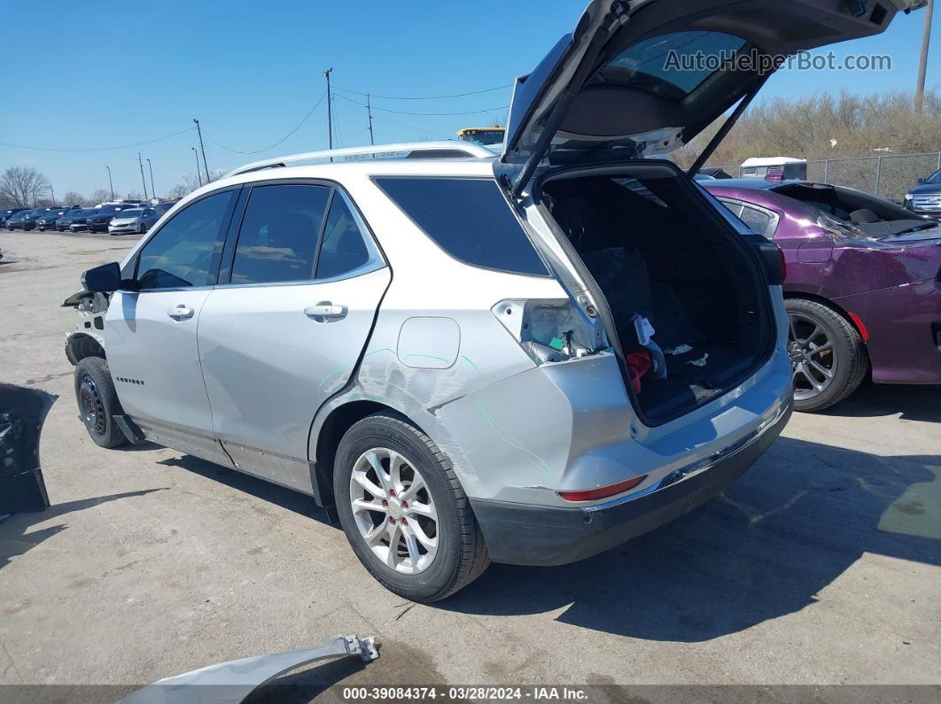 2019 Chevrolet Equinox Lt Silver vin: 3GNAXKEV0KS552844