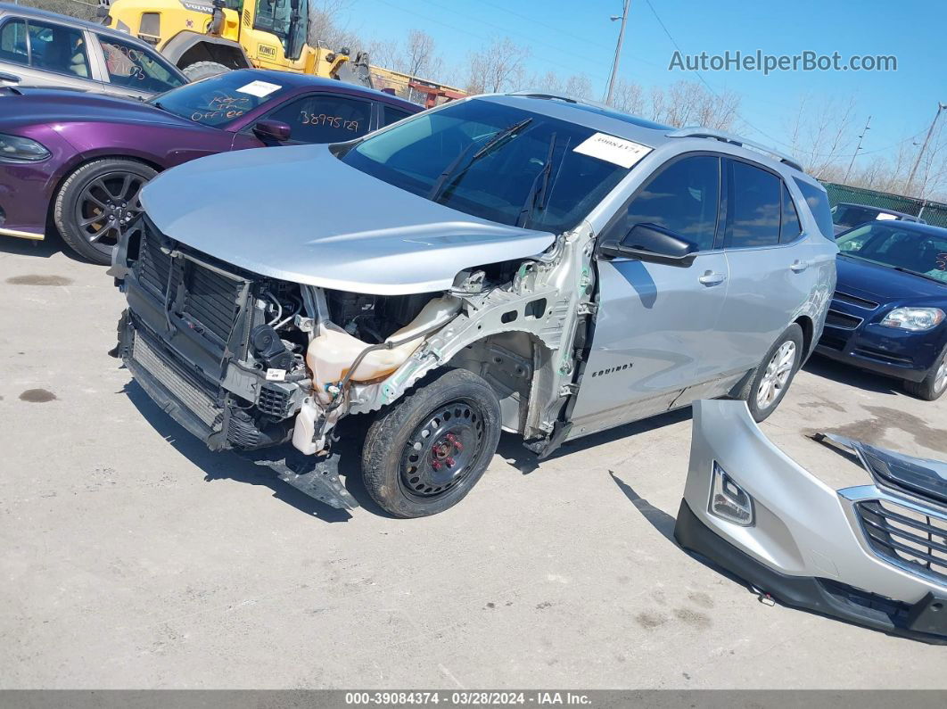 2019 Chevrolet Equinox Lt Silver vin: 3GNAXKEV0KS552844