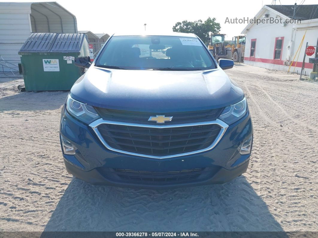 2020 Chevrolet Equinox Fwd Lt 1.5l Turbo Blue vin: 3GNAXKEV0LL116054