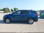 2020 Chevrolet Equinox Fwd Lt 1.5l Turbo Blue vin: 3GNAXKEV0LL116054