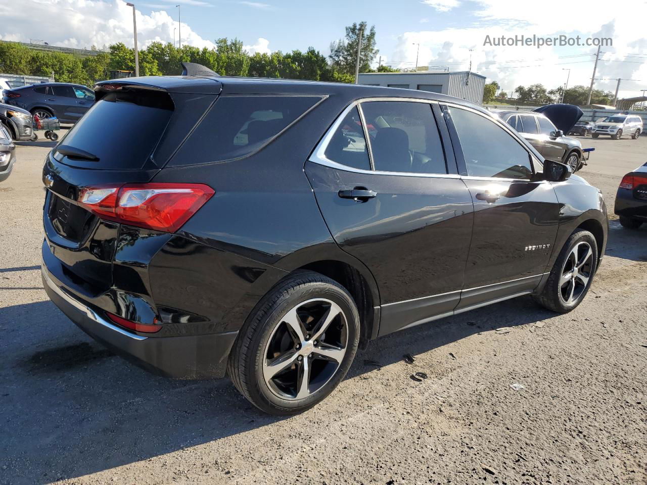 2020 Chevrolet Equinox Lt Black vin: 3GNAXKEV0LL195645