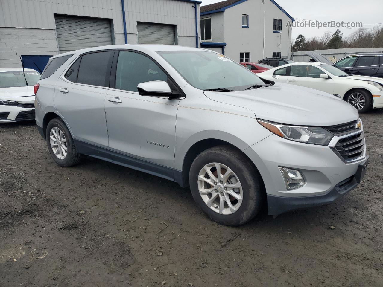 2020 Chevrolet Equinox Lt Silver vin: 3GNAXKEV0LL248568