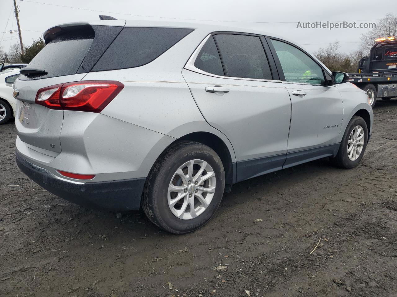 2020 Chevrolet Equinox Lt Silver vin: 3GNAXKEV0LL248568