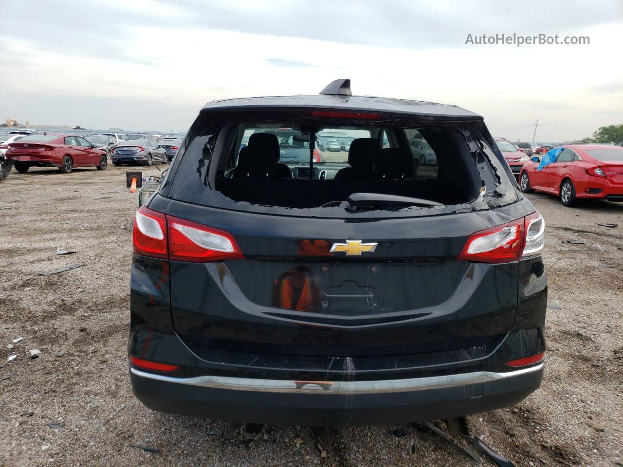 2019 Chevrolet Equinox Lt Черный vin: 3GNAXKEV1KL183826