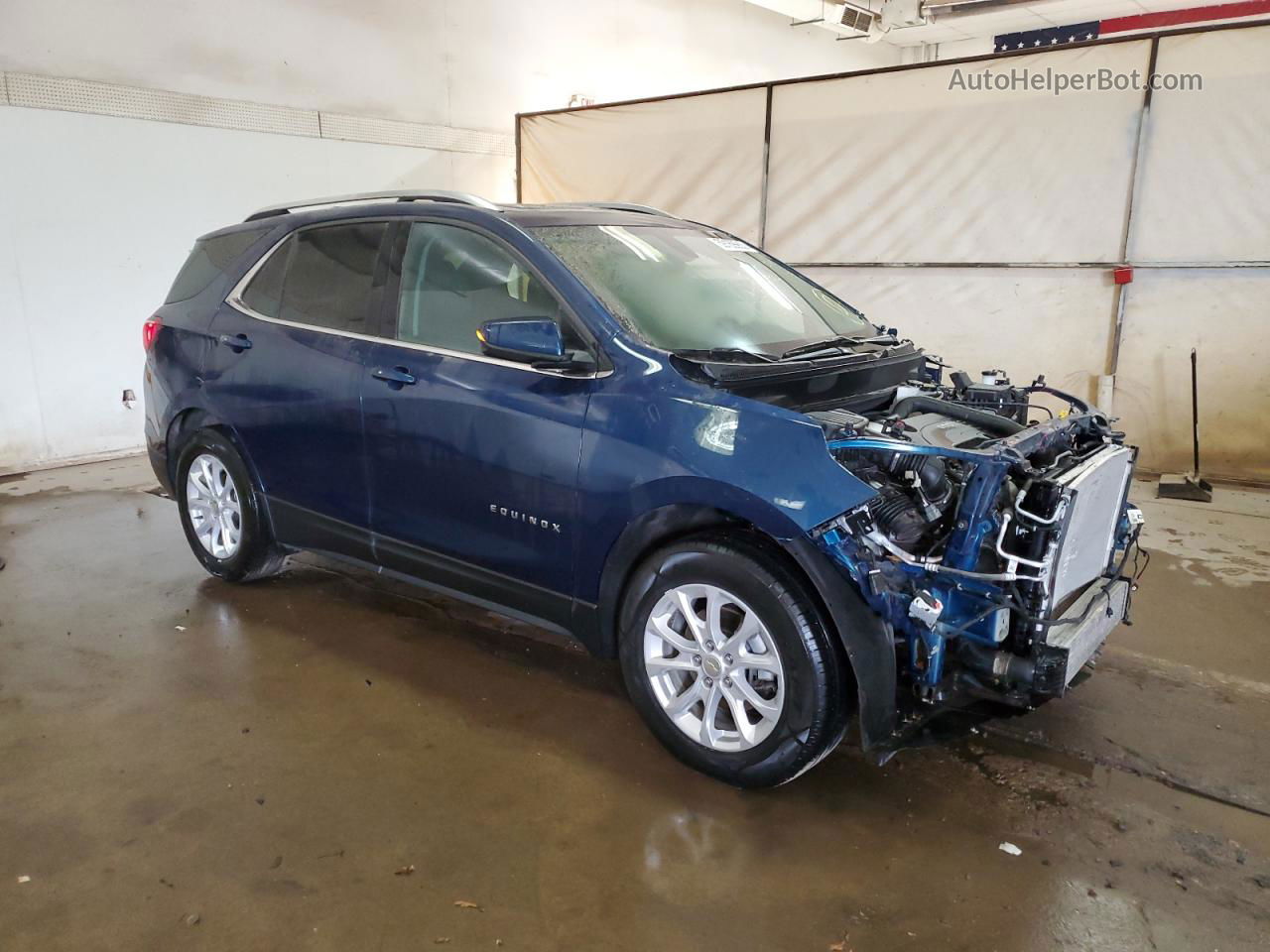 2019 Chevrolet Equinox Lt Blue vin: 3GNAXKEV1KL230353