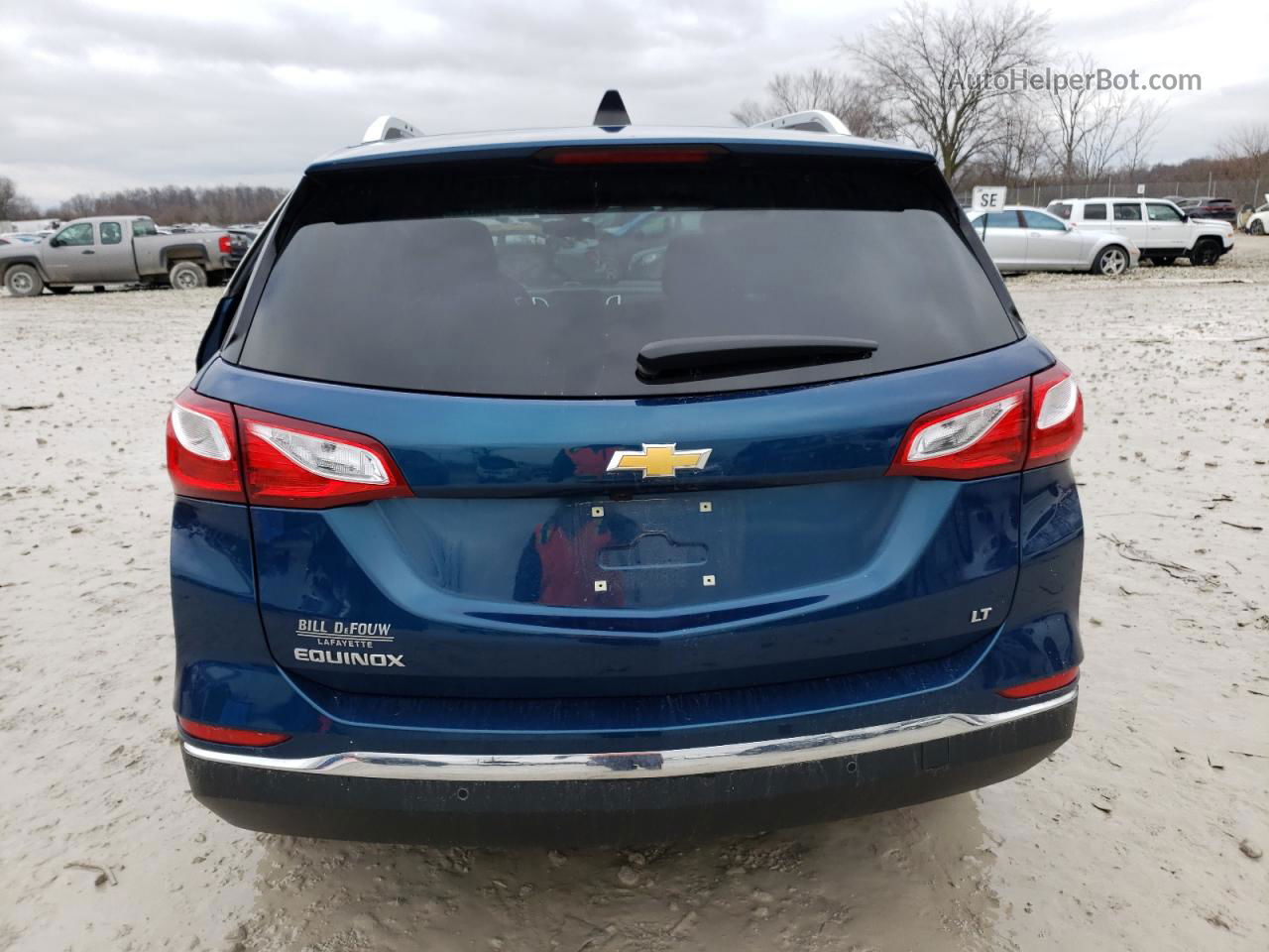 2019 Chevrolet Equinox Lt Blue vin: 3GNAXKEV1KL394492