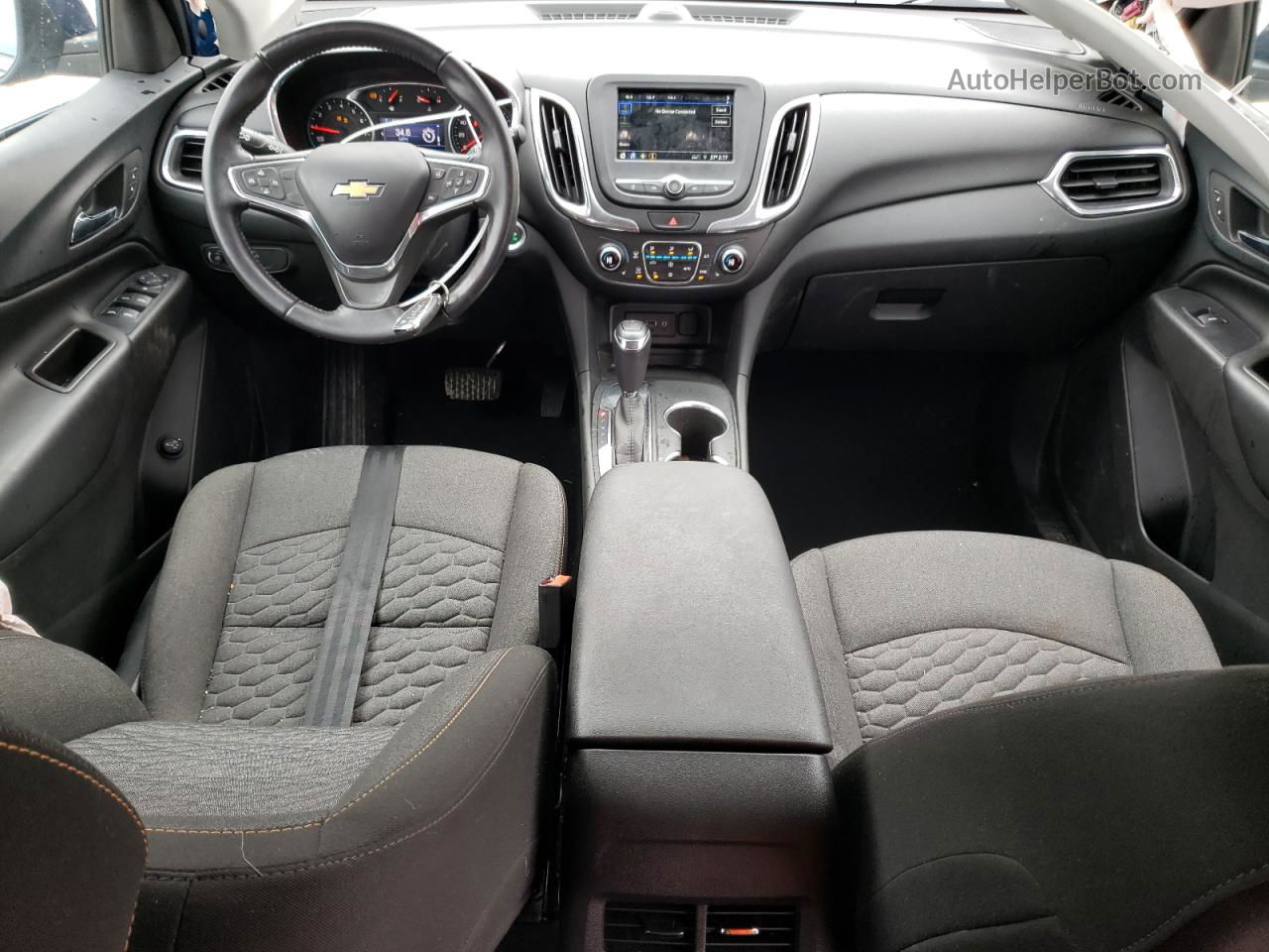 2019 Chevrolet Equinox Lt Синий vin: 3GNAXKEV1KL394492