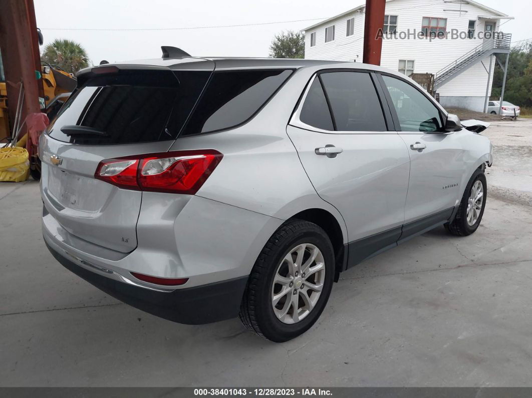 2019 Chevrolet Equinox Lt Silver vin: 3GNAXKEV1KS516189