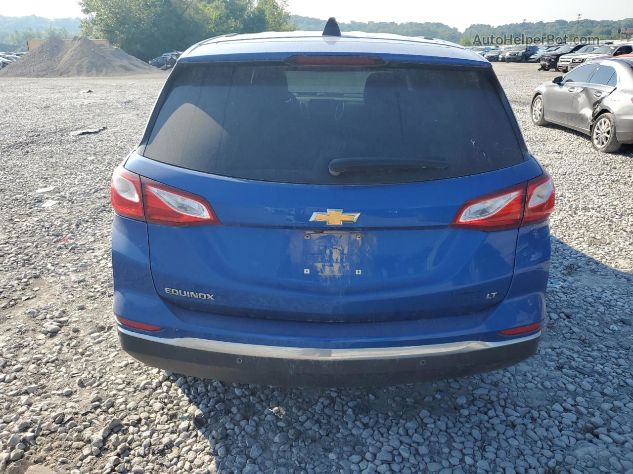 2019 Chevrolet Equinox Lt Blue vin: 3GNAXKEV1KS572603