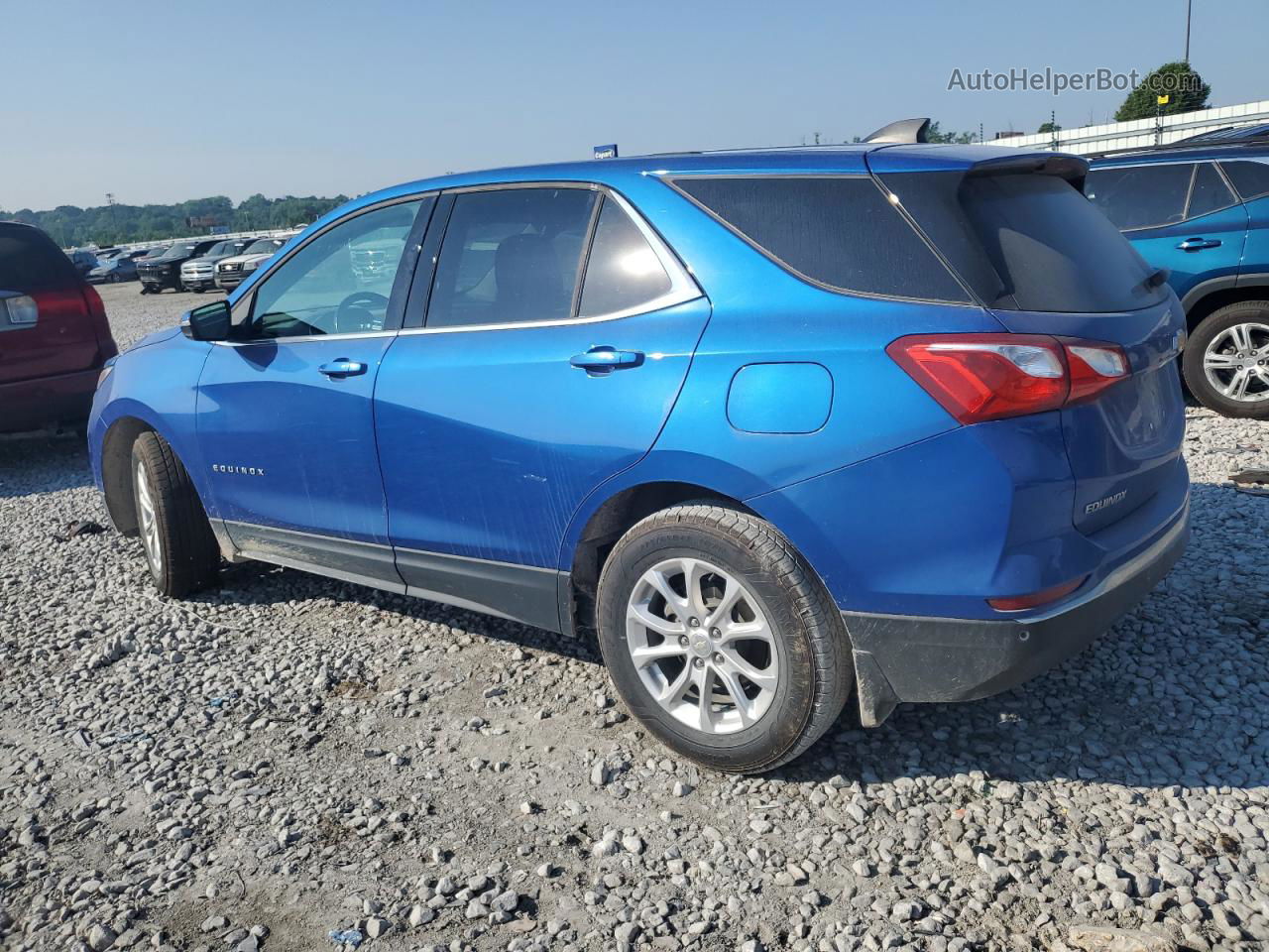 2019 Chevrolet Equinox Lt Blue vin: 3GNAXKEV1KS572603