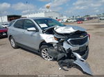 2019 Chevrolet Equinox Lt Silver vin: 3GNAXKEV1KS650524