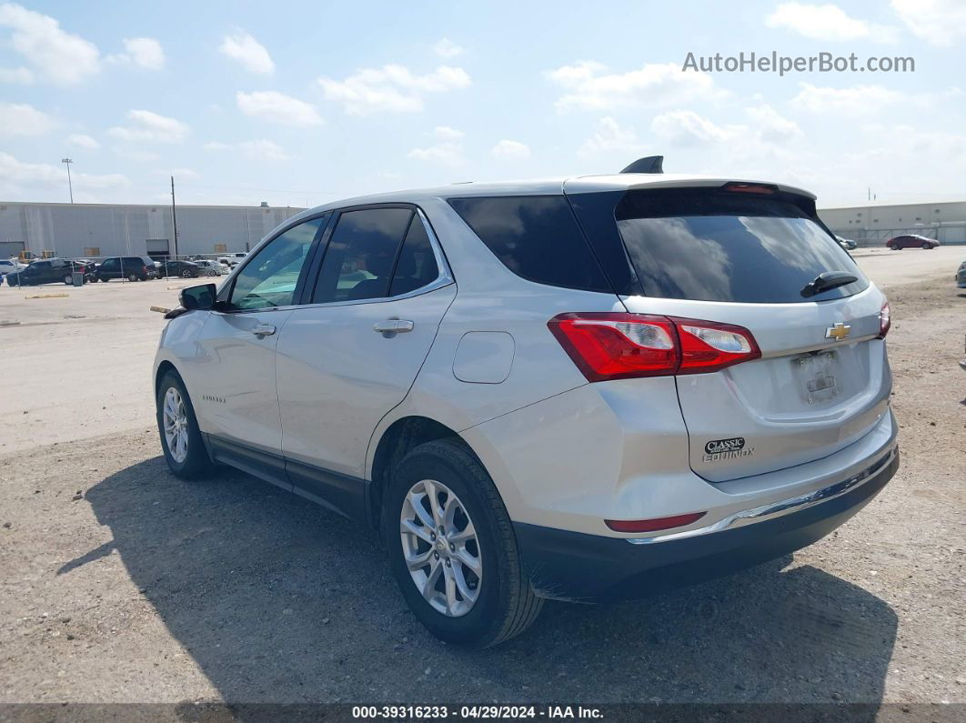 2019 Chevrolet Equinox Lt Silver vin: 3GNAXKEV1KS650524