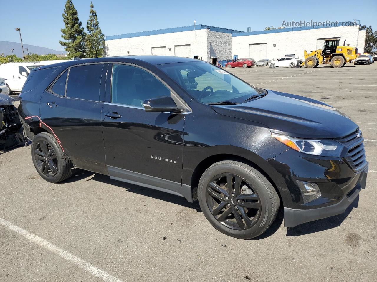 2020 Chevrolet Equinox Lt Black vin: 3GNAXKEV1LL290117