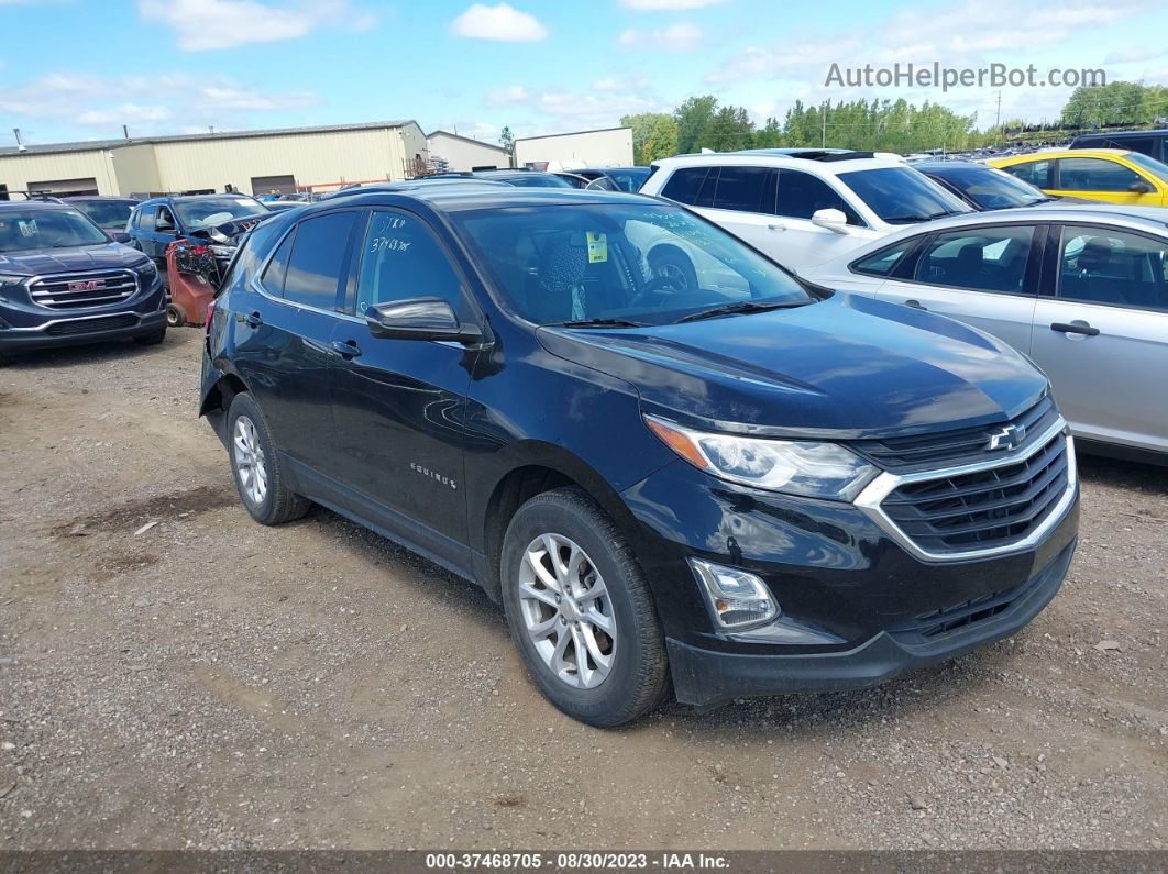 2019 Chevrolet Equinox Lt Black vin: 3GNAXKEV2KL301382