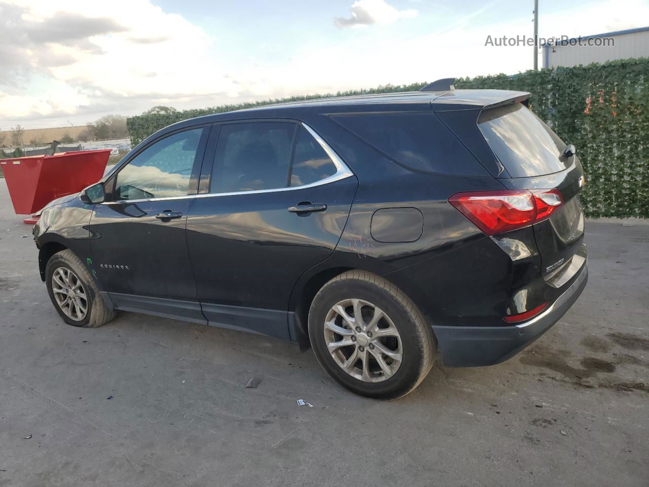 2020 Chevrolet Equinox Lt Black vin: 3GNAXKEV2LL148732