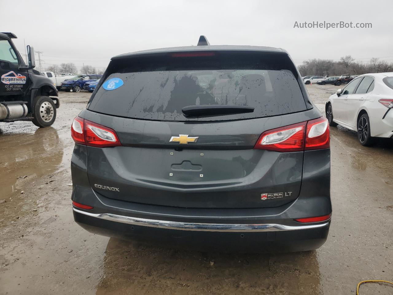 2020 Chevrolet Equinox Lt Gray vin: 3GNAXKEV2LL259765