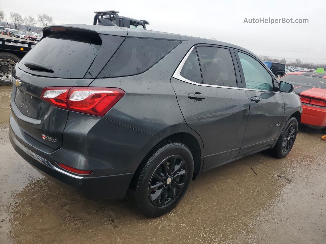 2020 Chevrolet Equinox Lt Gray vin: 3GNAXKEV2LL259765