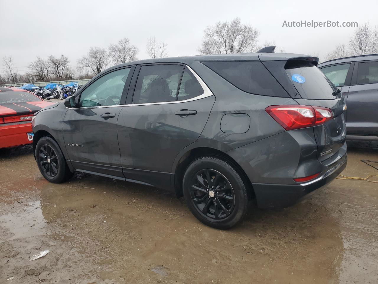 2020 Chevrolet Equinox Lt Gray vin: 3GNAXKEV2LL259765