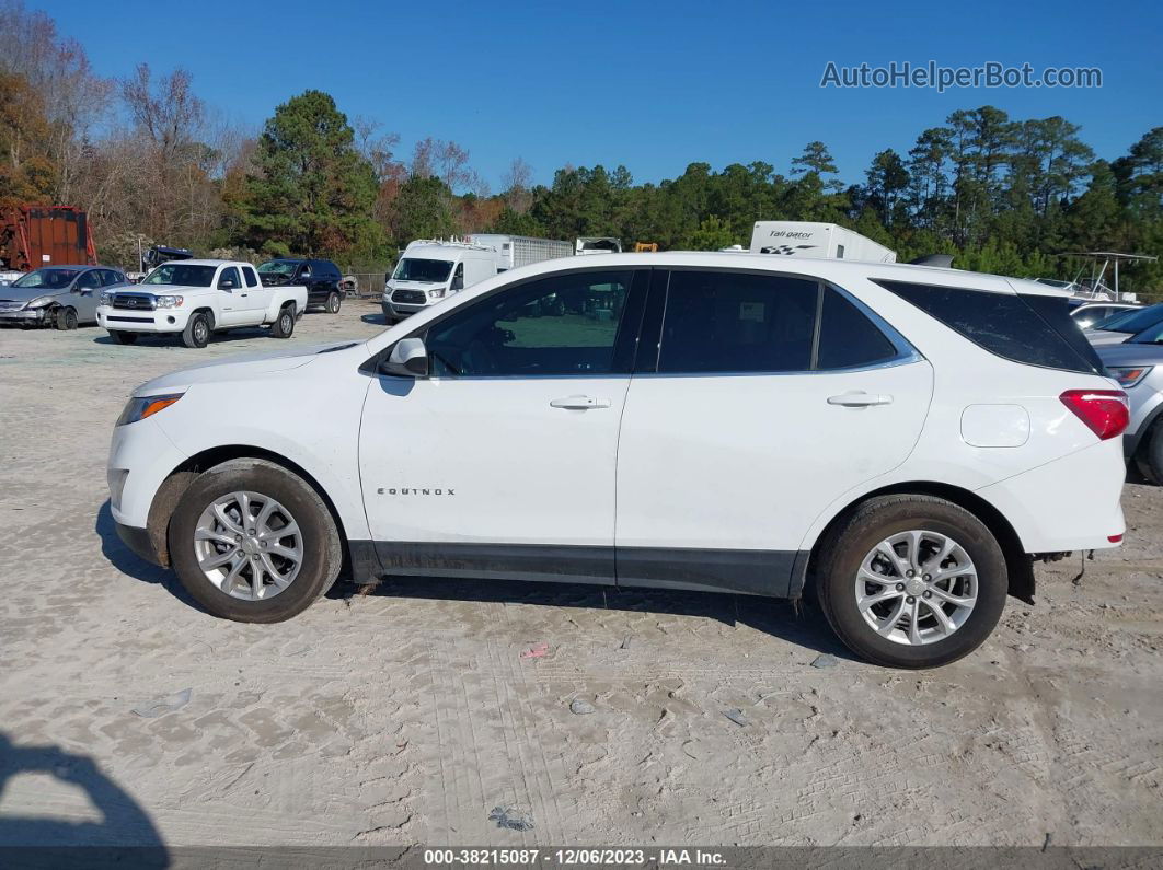 2020 Chevrolet Equinox Fwd Lt 1.5l Turbo White vin: 3GNAXKEV2LL265162