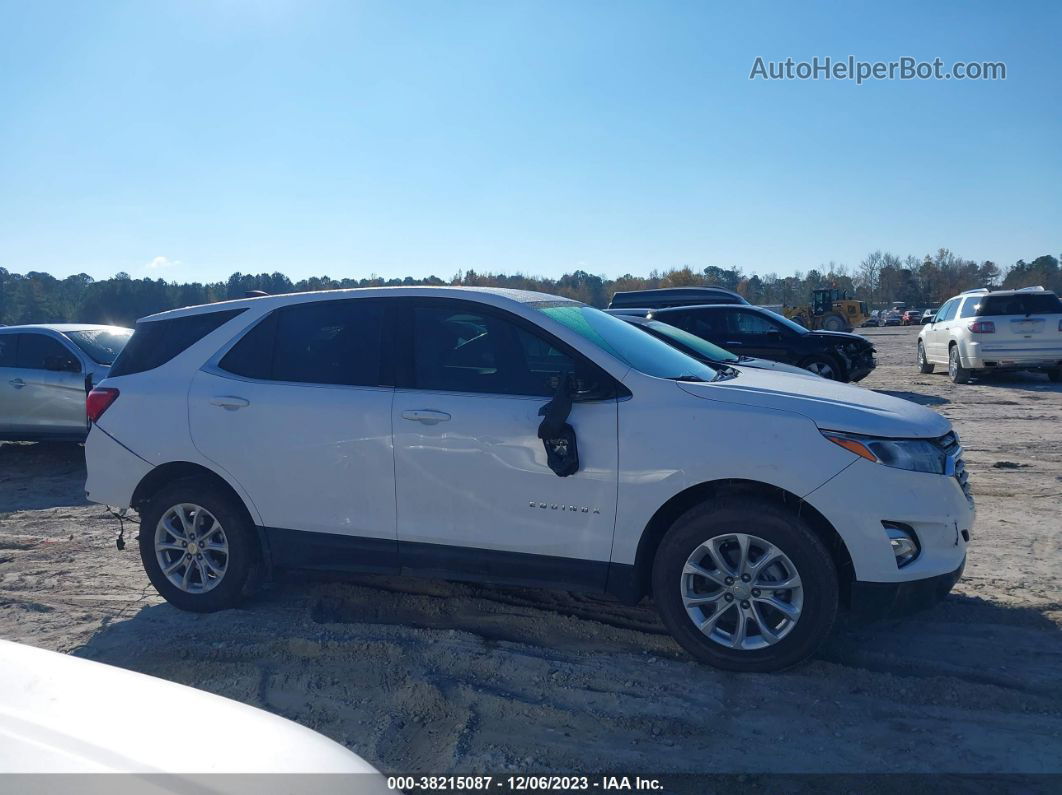 2020 Chevrolet Equinox Fwd Lt 1.5l Turbo White vin: 3GNAXKEV2LL265162