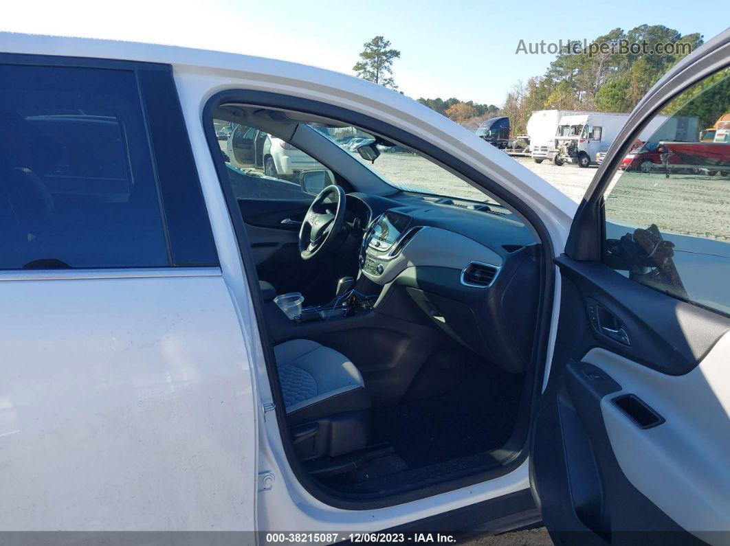 2020 Chevrolet Equinox Fwd Lt 1.5l Turbo White vin: 3GNAXKEV2LL265162