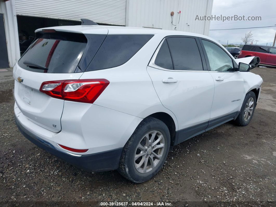 2020 Chevrolet Equinox Fwd Lt 1.5l Turbo White vin: 3GNAXKEV2LS509351