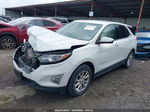 2020 Chevrolet Equinox Fwd Lt 1.5l Turbo White vin: 3GNAXKEV2LS509351