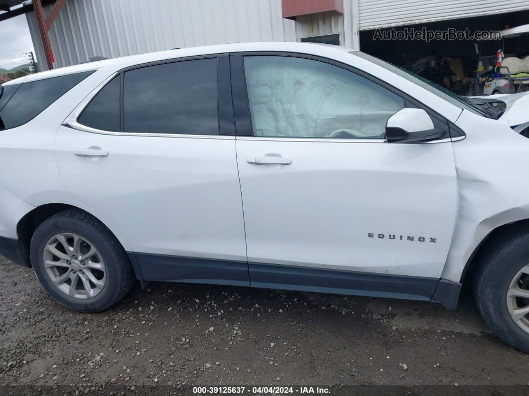 2020 Chevrolet Equinox Fwd Lt 1.5l Turbo White vin: 3GNAXKEV2LS509351