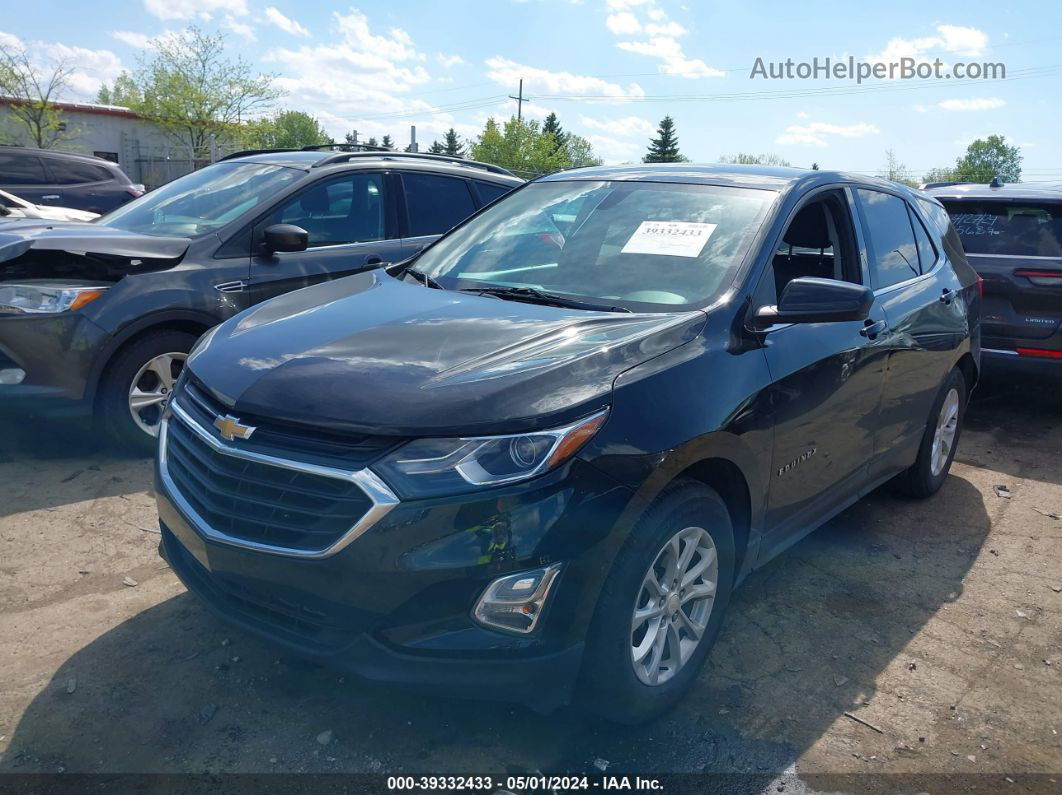 2019 Chevrolet Equinox Lt Черный vin: 3GNAXKEV3KL216678