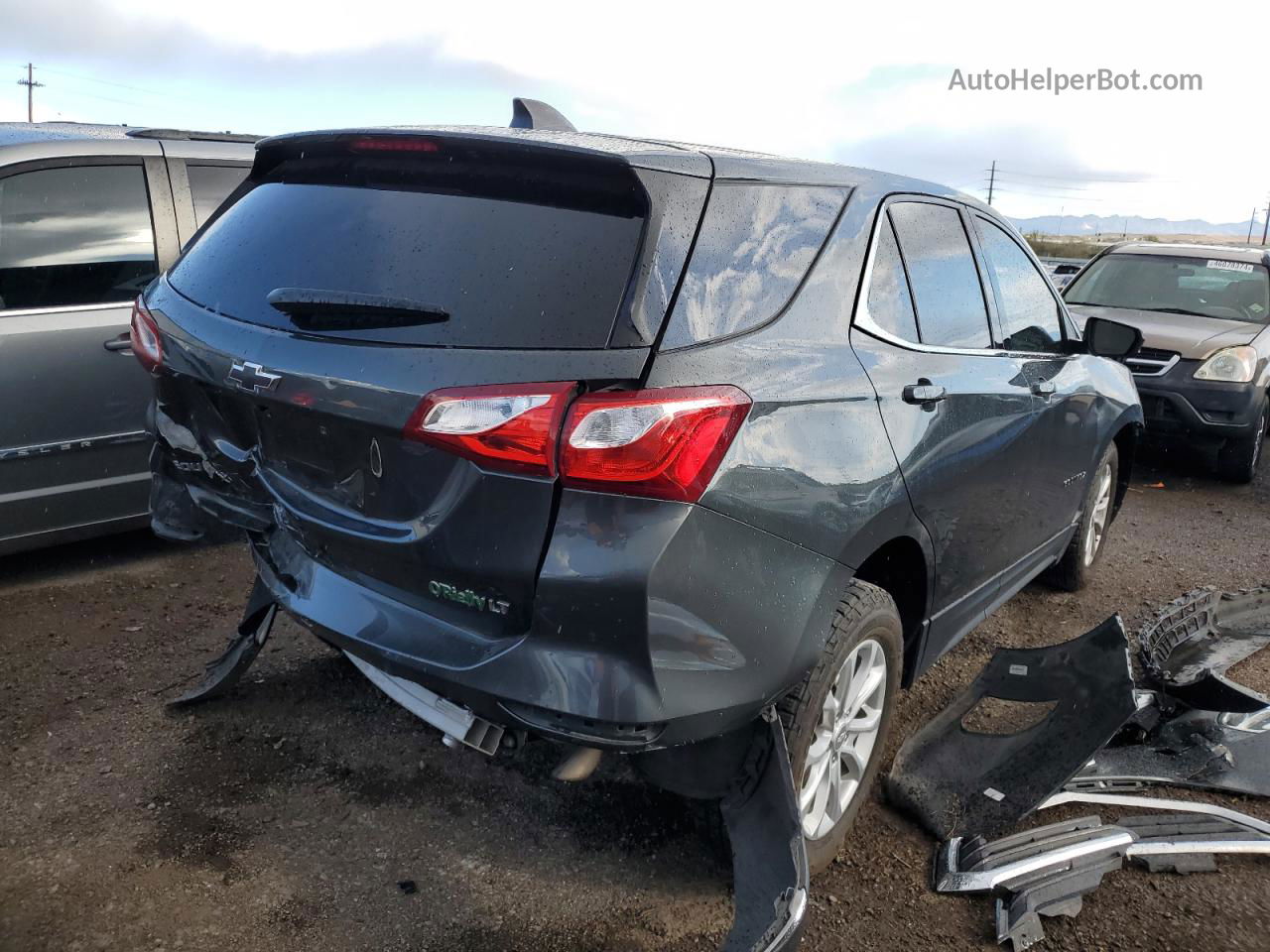 2020 Chevrolet Equinox Lt Charcoal vin: 3GNAXKEV3LL265204