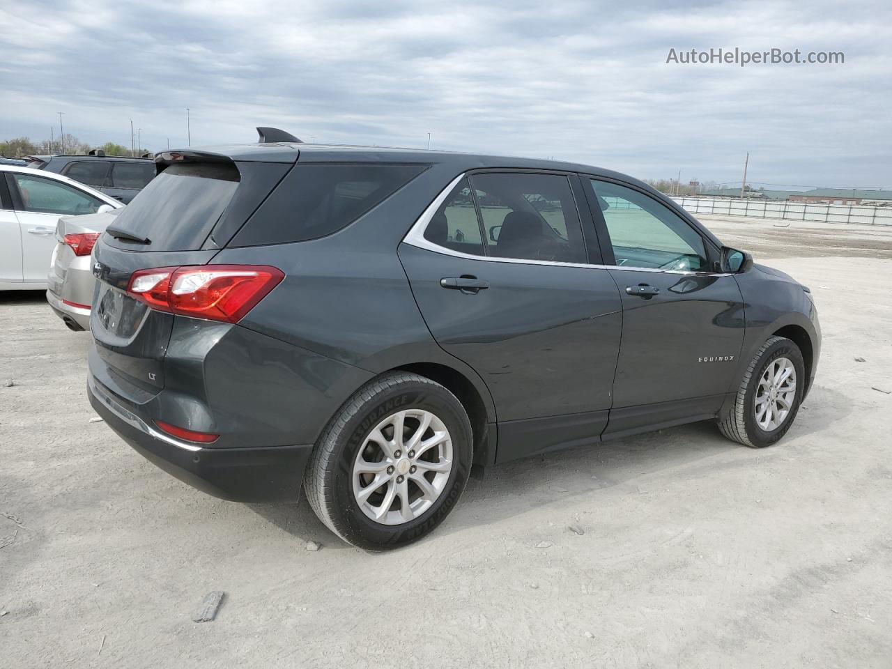 2020 Chevrolet Equinox Lt Серый vin: 3GNAXKEV3LS641700