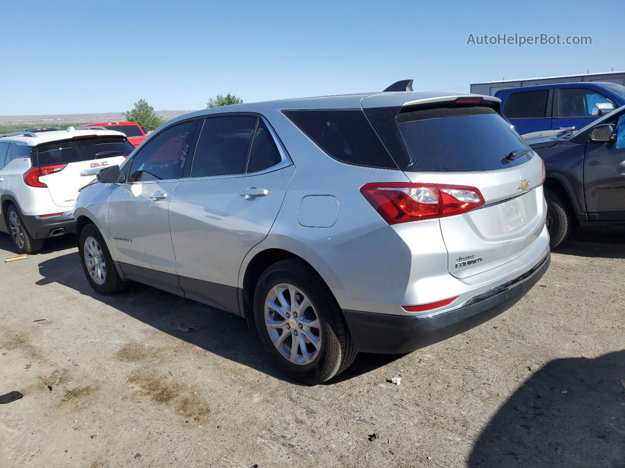 2020 Chevrolet Equinox Lt Серебряный vin: 3GNAXKEV3LS649098