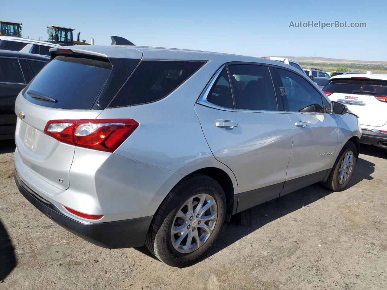 2020 Chevrolet Equinox Lt Silver vin: 3GNAXKEV3LS649098